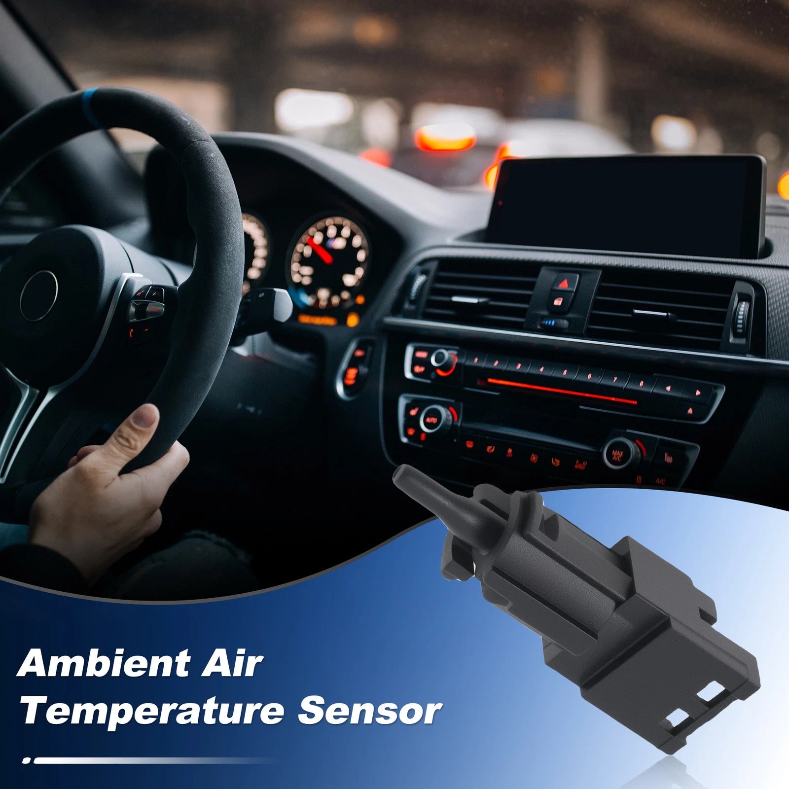 Ambient Temperature Sensor for Dodge Ram 1500 2500 3500 4500 5500 (68457701AA)