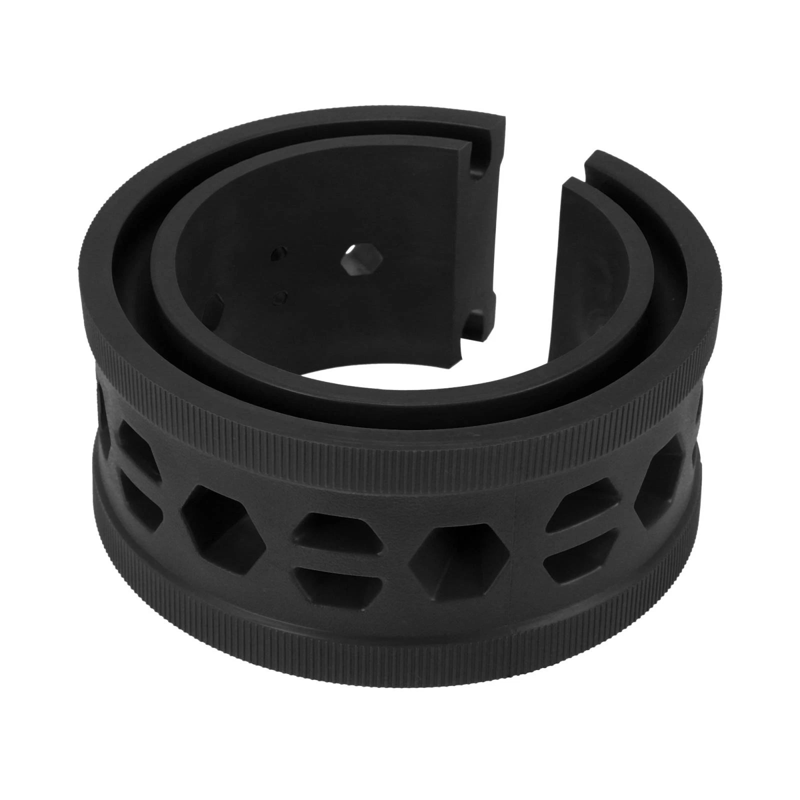 2X Black Coil Spring Rubber Buffer for Ford Chevy (Universal A Type)