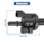Fuel Vapour Hose Purge Solenoid for Ford Mustang 2.3T EcoBoost (2015–2023) FR3Z-9G297-H