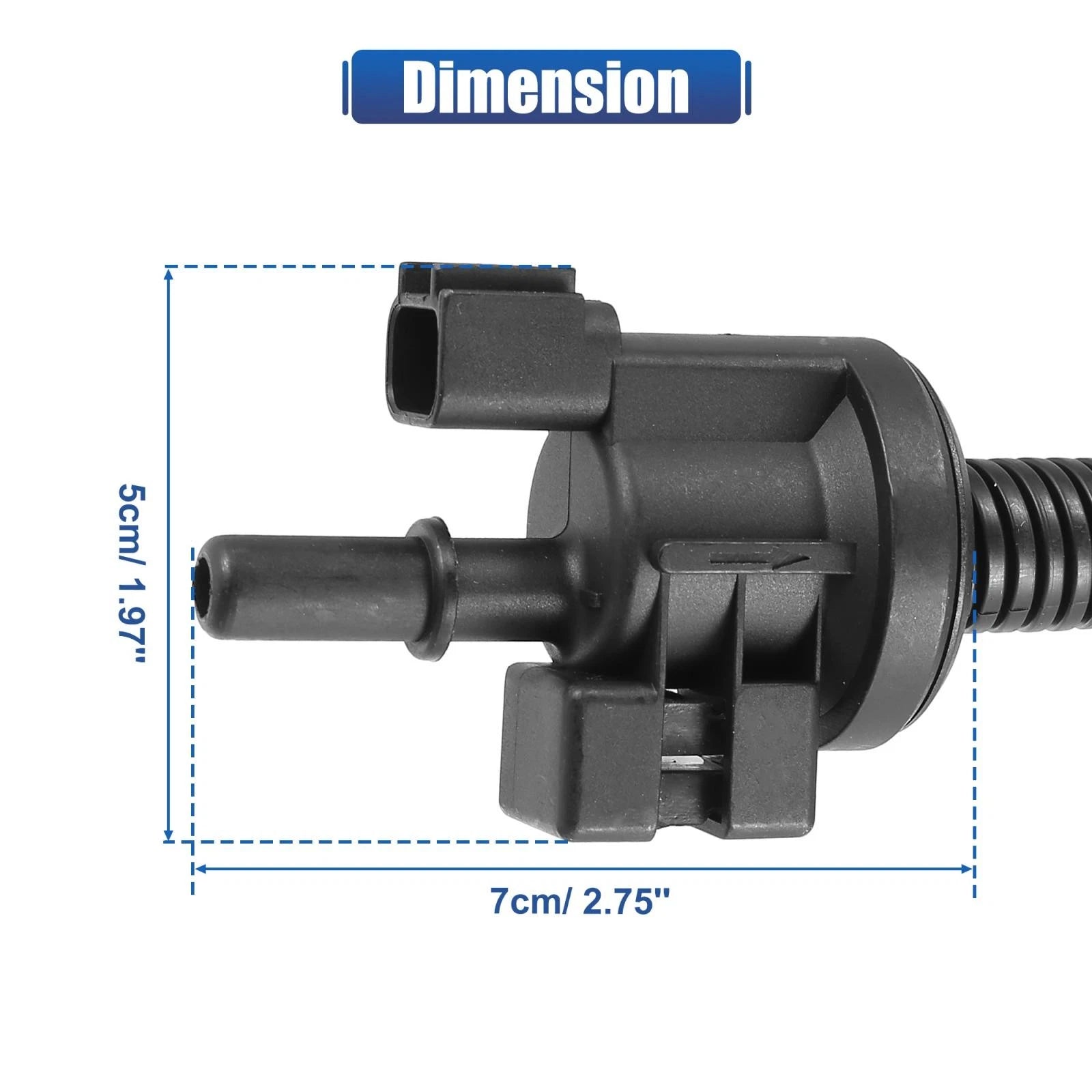 Fuel Vapour Hose Purge Solenoid for Ford Mustang 2.3T EcoBoost (2015–2023) FR3Z-9G297-H