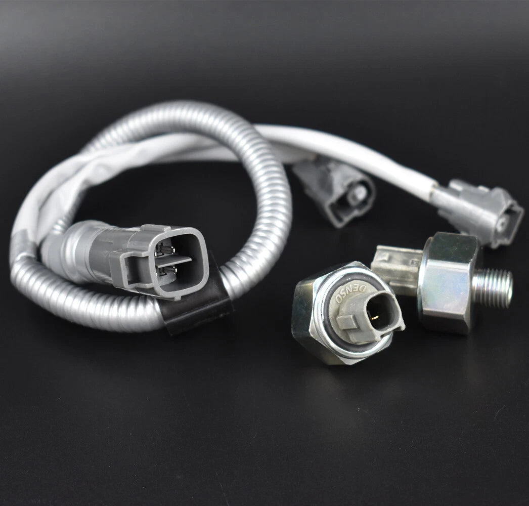 2Pcs Knock Sensor with Harness for Toyota Camry Highlander Lexus (1999-2006)