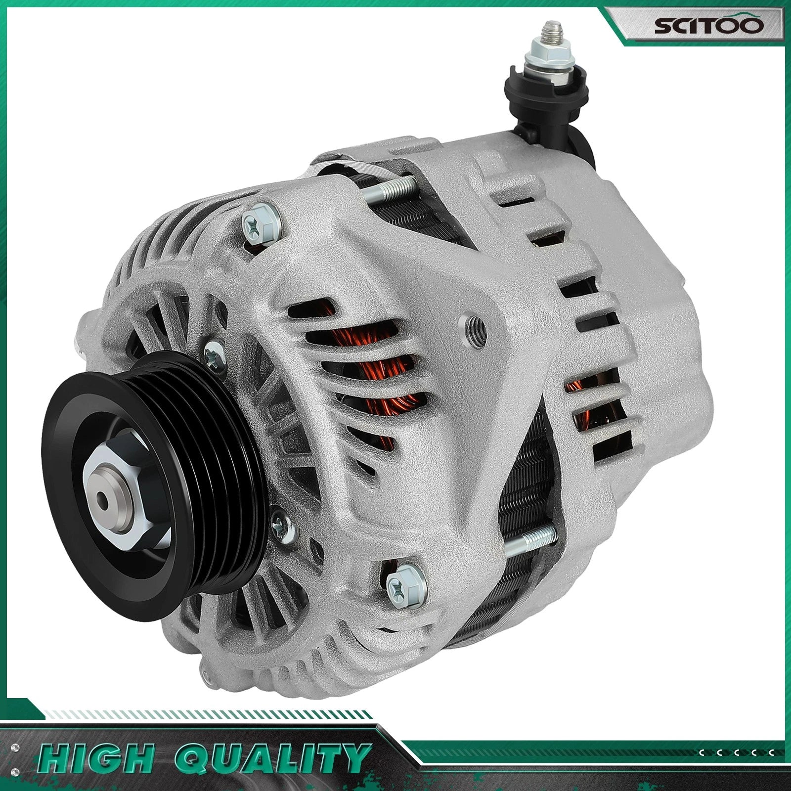 Alternator 11253 80Amp for Suzuki SX4 (2007–2009) 2.0L 31400-80J10 A5TG1191