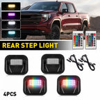 Set of 4 LED Tailgate Step Light Wire Harness for GMC Sierra 2500 HD 3500 HD (2020–2025)