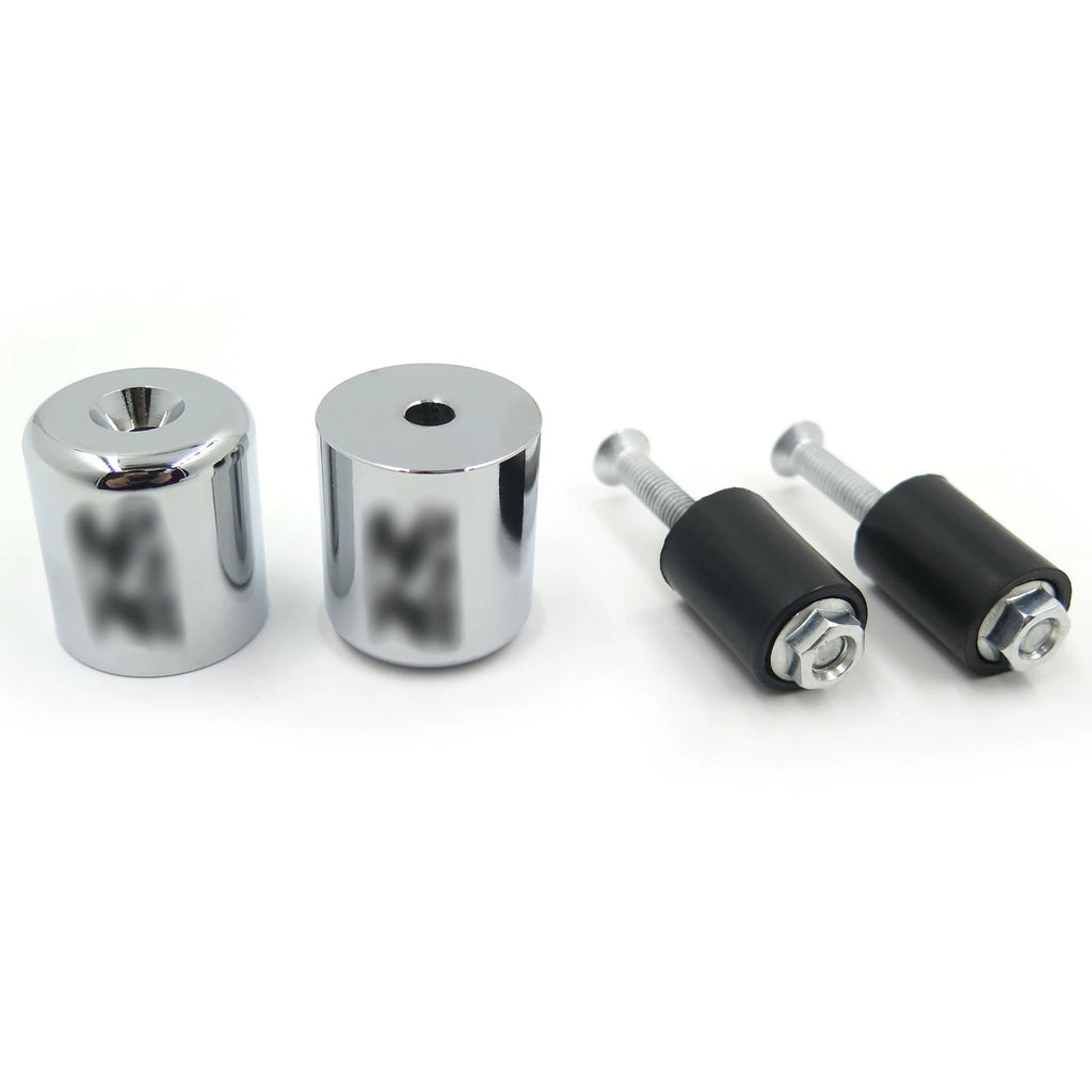 Chrome Hand Bar End for Suzuki GSXR600/GSXR750/GSXR1000 (1992–2014)