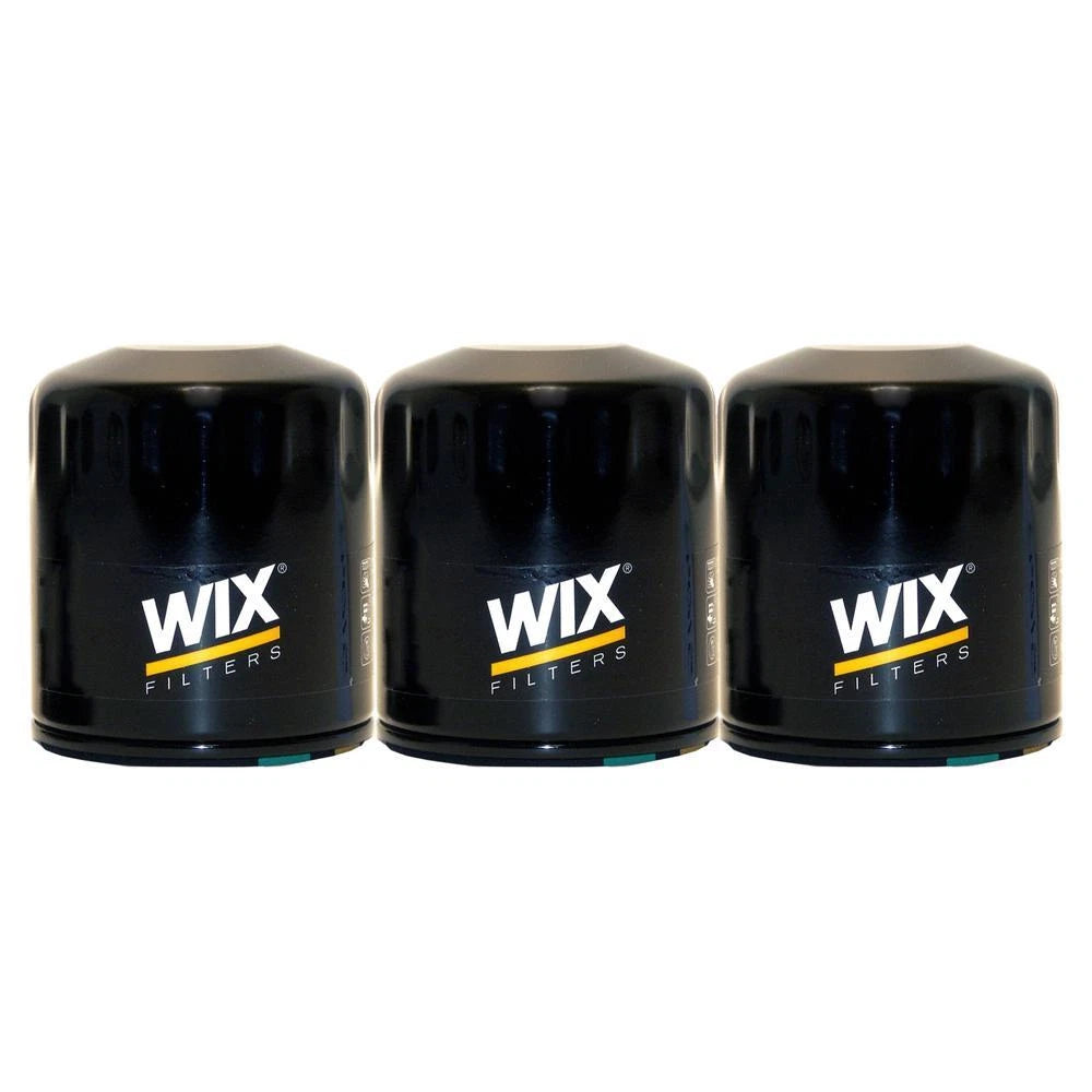 3X Wix 51042 Engine Oil Filter Kit for (Spin-On)
