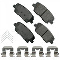 Set of 4 Akebono ProACT Rear Disc Brake Pads for Kia Sorento (2016–2019)