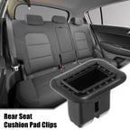 Set of 4 Rear Seat Cushion Pad Clips for Audi A4 (2002–2008)