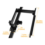 Swing Arm Assembly for Grilling Tailgating Bumper-Mounted