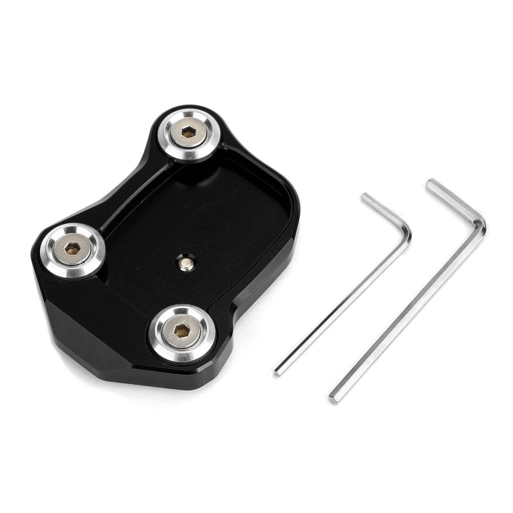 Kickstand Sidestand Enlarged Plate Pad for Honda CB650F CBR650F (2014–2018) Black T9