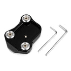 Kickstand Sidestand Enlarged Plate Pad for Honda CB650F CBR650F (2014–2018) Black T9