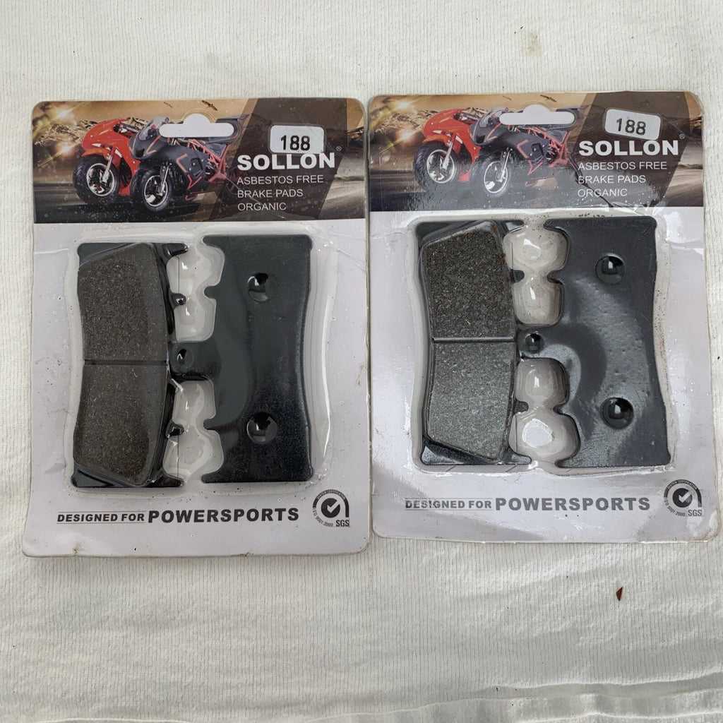 Brake Pads for Kawasaki ZX6R, ZZR600, ZX9 (1995–2006)