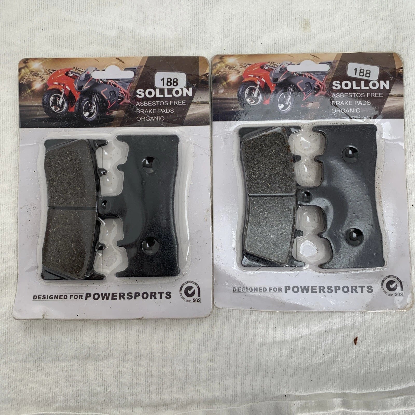 Brake Pads for Kawasaki ZX6R, ZZR600, ZX9 (1995–2006)