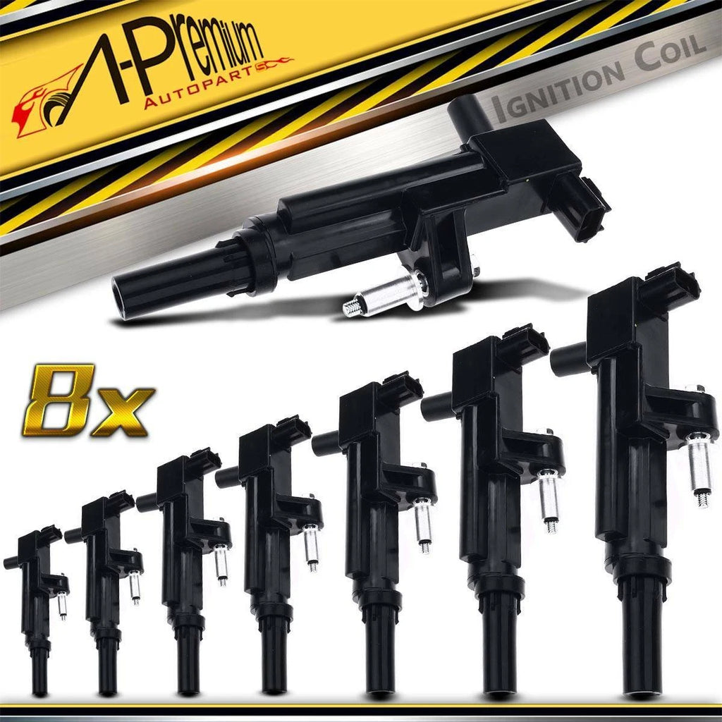 8x Ignition Coil for Dodge Ram 1500 (2011–2013) Jeep Grand Cherokee (2008–2010)