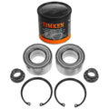2 x Front Wheel Bearing Kits + Grease for Prius C NHP10R 1NZ-FXE (2012–2017)