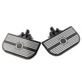 Passenger Floorboards Pedal Pads for Harley Heritage Springer Low Rider