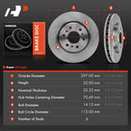 Front Disc Brake Rotors for Chevrolet Uplander (2006-2009)