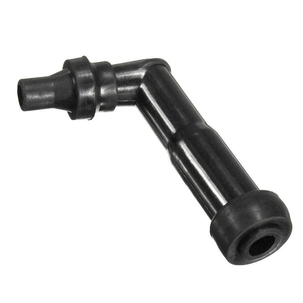 Spark Cap Resistor Cover for Motorcycle (10-12mm) #XD05F-R Black