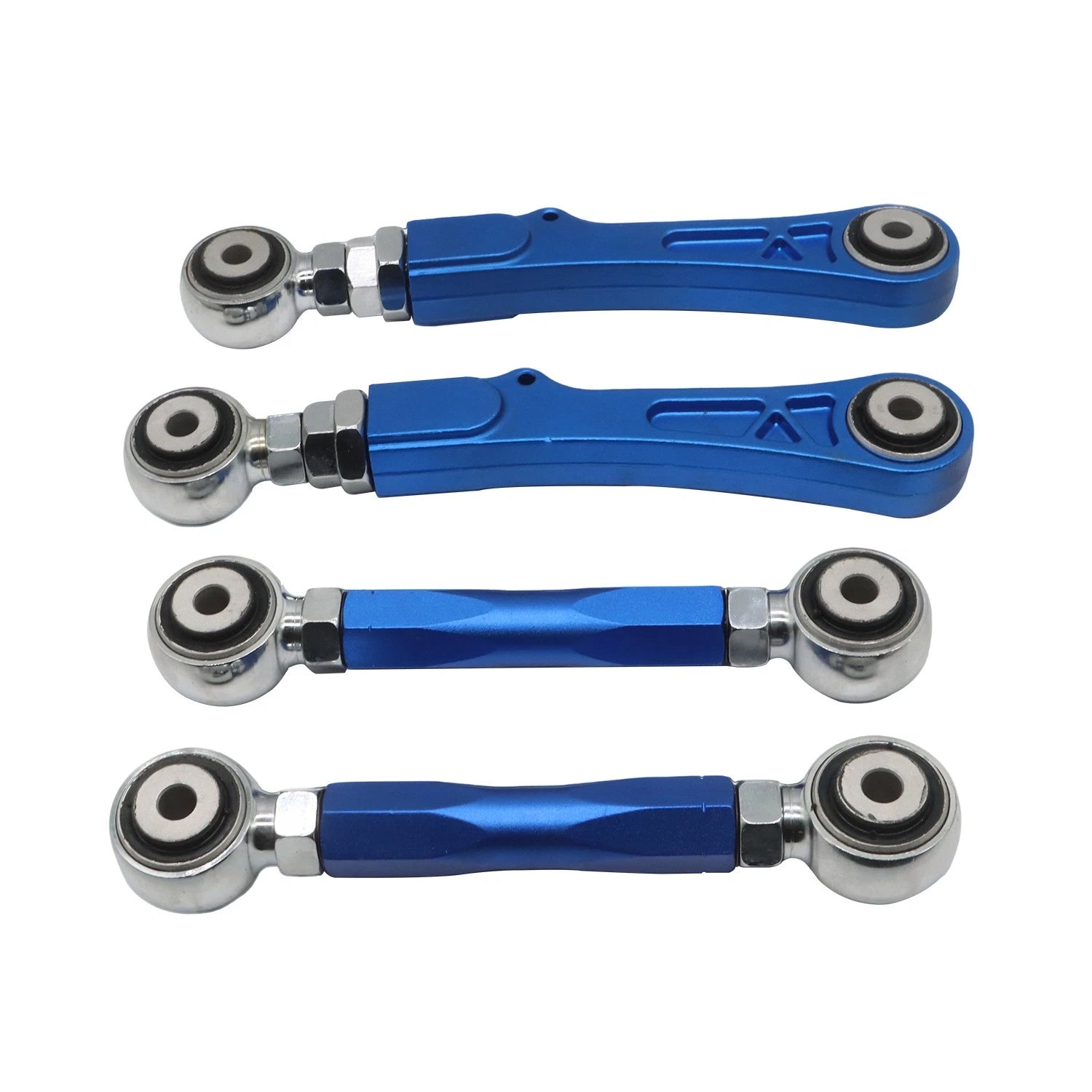 2X Adjustable Rear Camber Arms + 2X Toe Arms Kit for Tesla Model S/X (2012–2022)