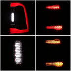 Right Side Tail Light Assembly for Ram 1500 (2019–2024) Chrome Red LED
