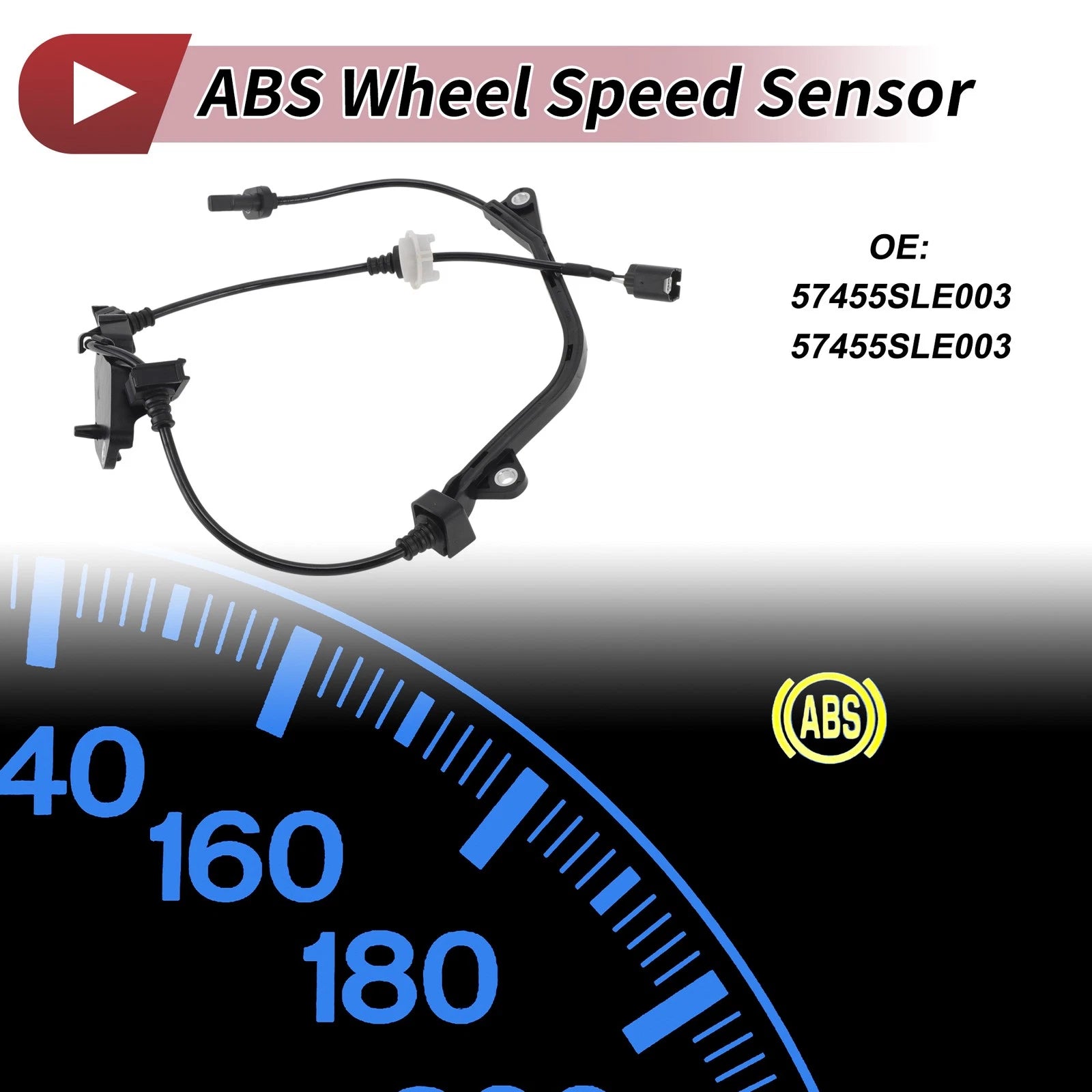 ABS Wheel Speed Sensor No. 57455SLE003 for Honda Odyssey (2005–2010)