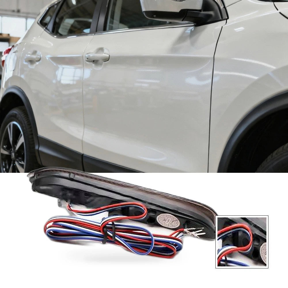 Rear Bumper Reflector for Nissan Qashqai Rogue X-Trail (2014–2016) Red