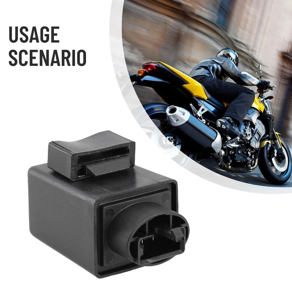3 Pin Adjustable LED Flasher Relay for Motorcycle (12V)