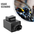 3 Pin Adjustable LED Flasher Relay for Motorcycle (12V)