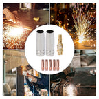 8PCS MIG Welder Accessory Kit for 15AK (with M6 Gas Diffuser & Tips)