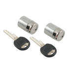 Door Lock Cylinder Kit with Keys for Chevy C1500 C2500 GMC Suburban Yukon (1992-1999)