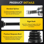 CV Axle Shaft Assembly for Nissan Rogue Sport (2017–2022) Front LH