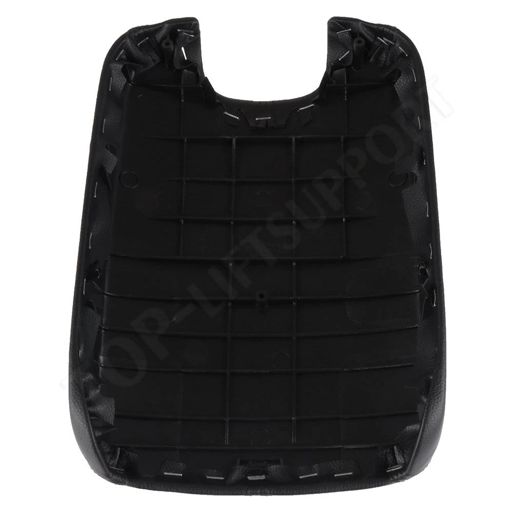 PU Leather Center Console Lid Cover for Honda Accord (2008–2012) Black