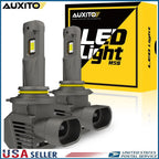 2X LED Headlight Bulbs for AUXITO 9012 (2010–2023)