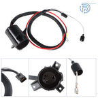 48V DC Charger Plug Receptacle for Club Car Precedent (2004-Present)