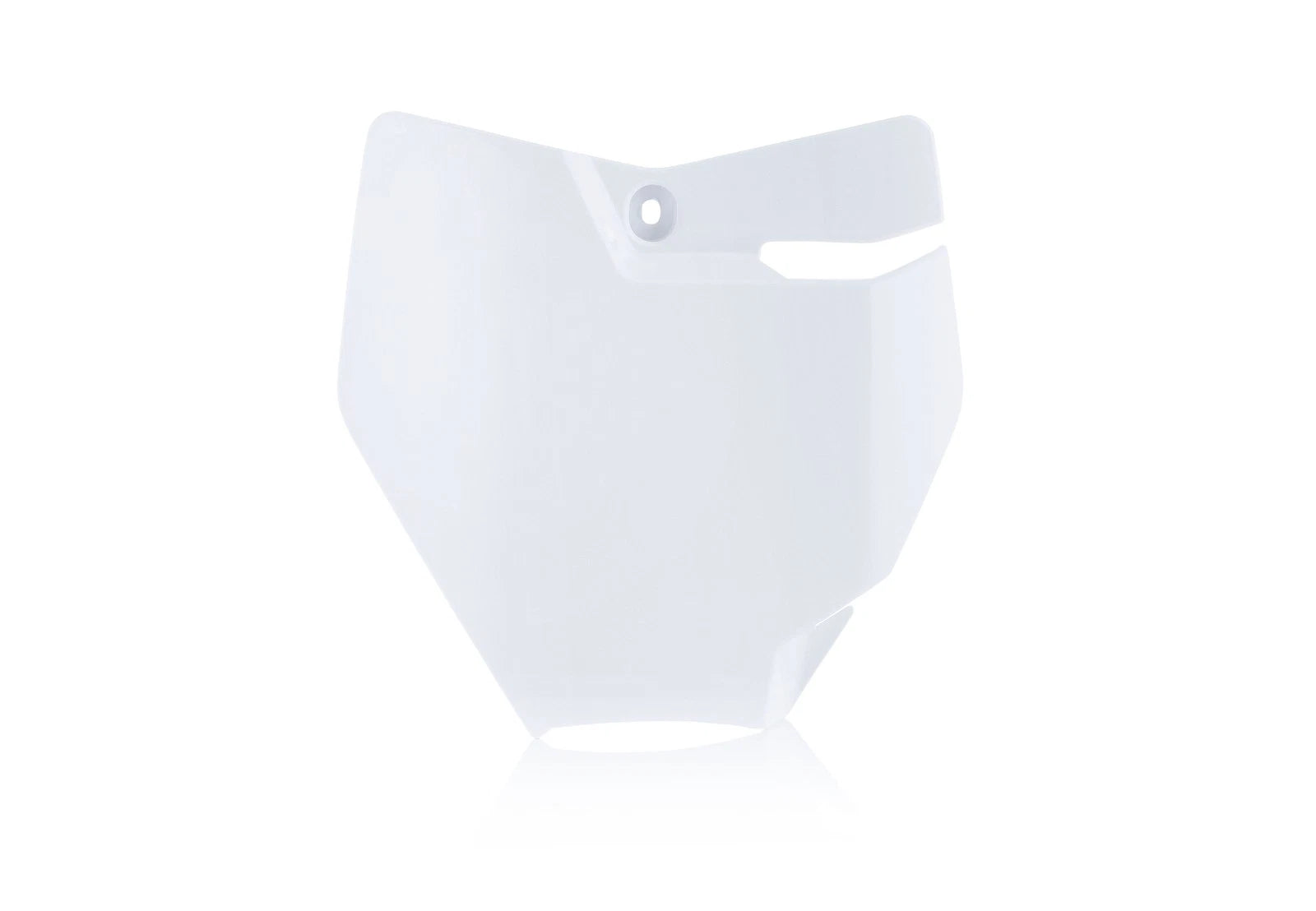 Acerbis Front Number Plate for KTM 65 SX (2016–2024) Plastic White