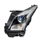 Driver Side Headlight for Cadillac ATS (2013–2018) Halogen Projector Chrome