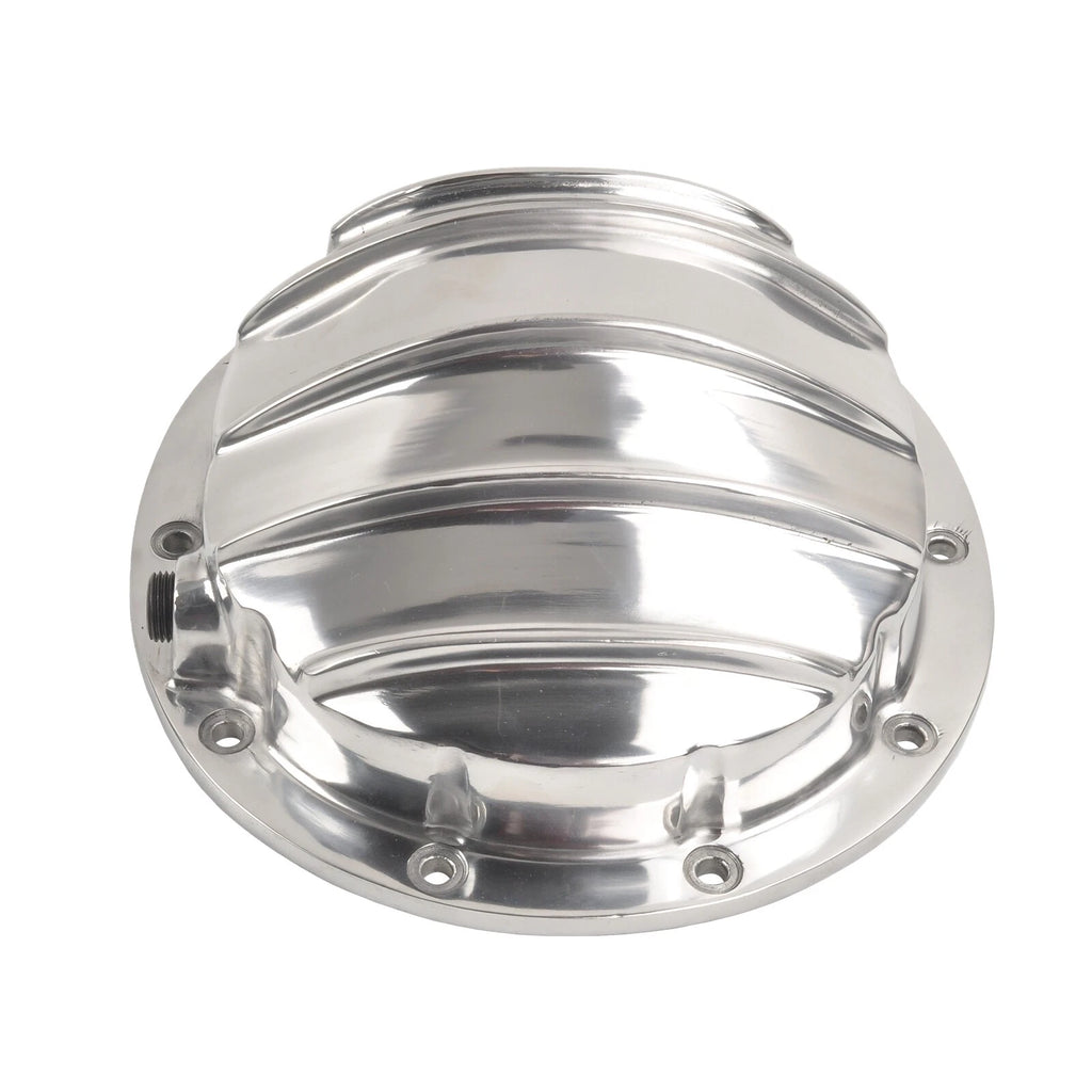 Polished Aluminum Differential Cover 8.5" & 8.6" Ring Gear 10 Bolt for Chevy GM