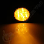 4X 5.2" LED Amber Shell Lights for Various Applications