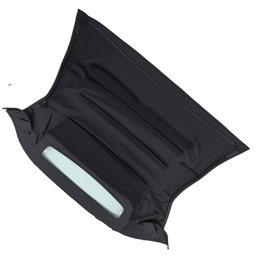 Black Soft Top with Window for Ford Mustang (2005–2014) PVC Composite