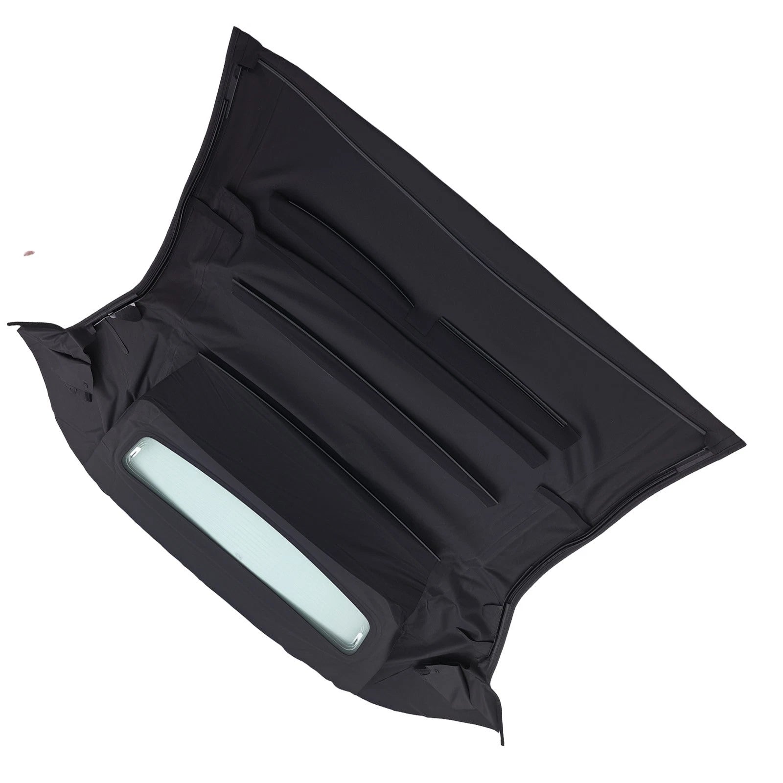 Black Soft Top with Window for Ford Mustang (2005–2014) PVC Composite