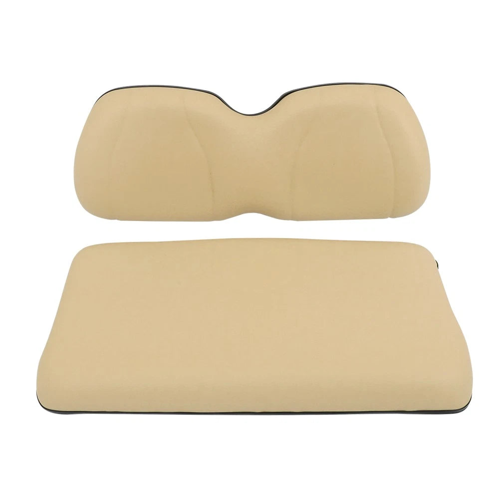 Beige Front Seat Cushion & Backrest for Club Car Precedent (2004â2011)
