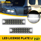 4X LED White License Plate Light for Toyota 4Runner Sequoia (1996–2022) 44583