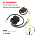 Regulator Rectifier Starter Relay for Honda Fourtrax 300 TRX300 (1988–1992)