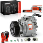 A/C Compressor with 6-Groove Pulley & Clutch for Mitsubishi Eclipse Cross (2018–2023)
