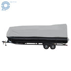 Pontoon Boat Cover for 17-20FT & 21-24FT (2017-2020) UV Waterproof Dust Resistant