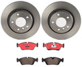 Brembo Rear Brake Kit Ceramic Pads & Disc Rotors for BMW E36 E46 (1992–2006)