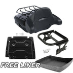 Chopped Trunk Pad Mount Plate for Harley Touring (1997–2008)