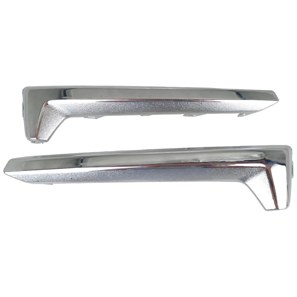 2Pcs Front Fog Light Cover Trim Chrome for Subaru Forester (2017–2018)
