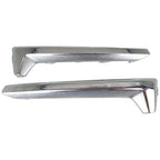 2Pcs Front Fog Light Cover Trim Chrome for Subaru Forester (2017–2018)