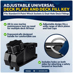 Adjustable Deck Plate and Fill Key for Universal Applications (FO5068)
