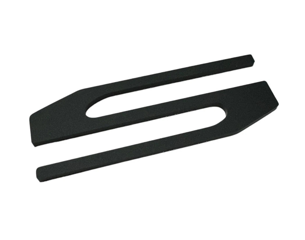 Matte Black Tailgate Letters Replacement for 2023–2025 Ford Super Duty